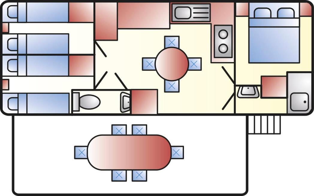 Albatross Mobile Homes On Camping Playa Brava 帕尔斯 外观 照片