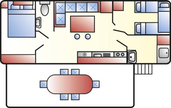 Albatross Mobile Homes On Camping Playa Brava 帕尔斯 外观 照片